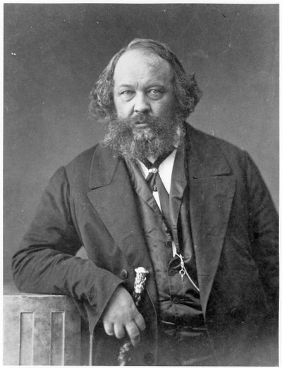 Portrait of Mikhail Aleksandrovich Bakunin by Nadar